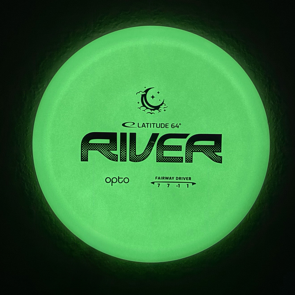 River in Opto Moonshine Glow Plastic