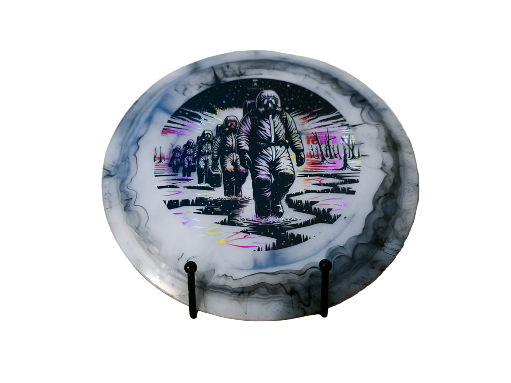 Ice Age in Radio Active Waste Glow Plastic