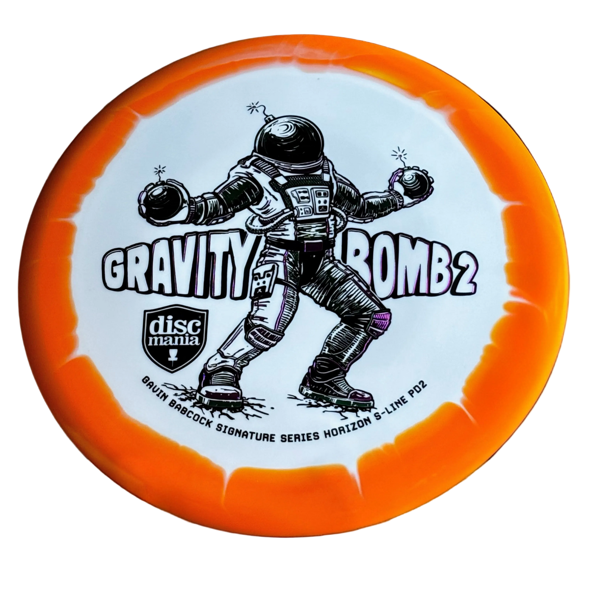 PD2 in Horizon S-Line Plastic "Gavin Babcock Gravity Bomb 2"