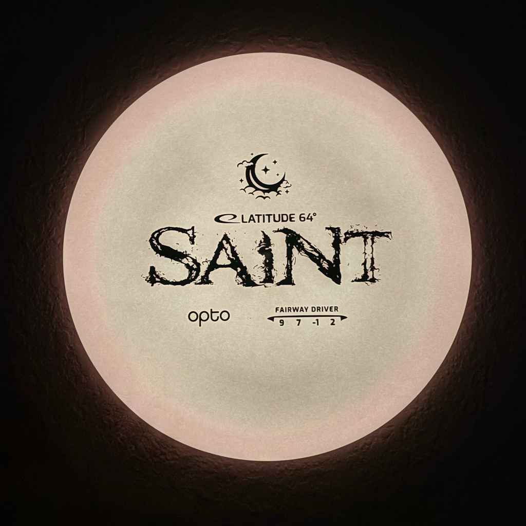 Saint in Opto Moonshine Glow Plastic