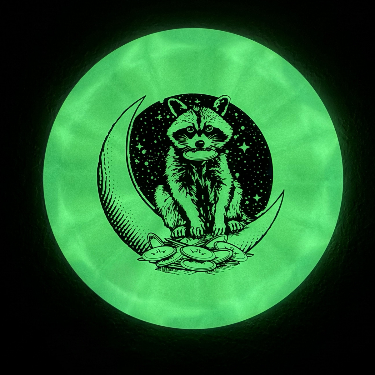 Treason in Lucid Burst Moonshine Glow Plastic