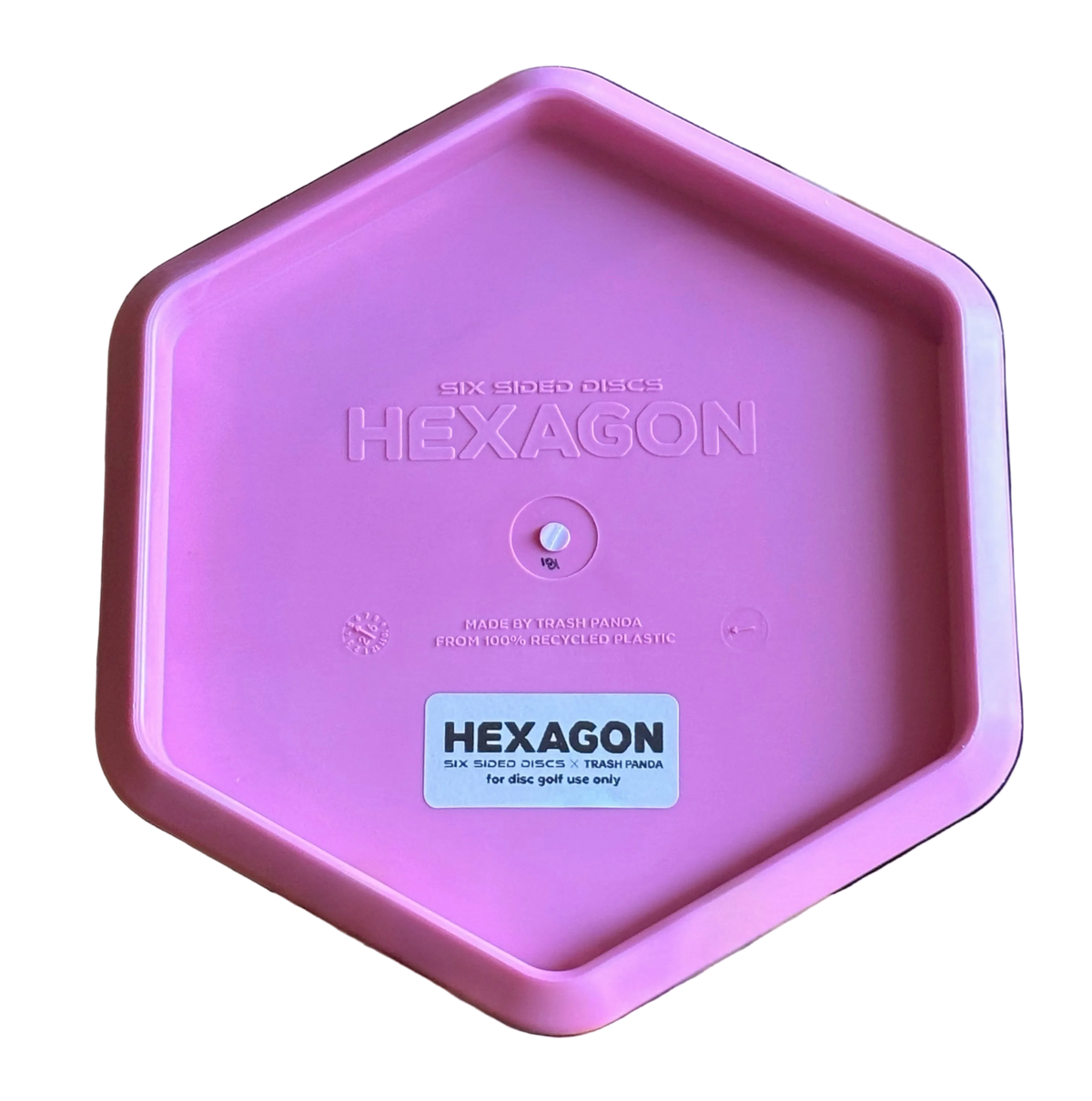 Hexagon in "Trash Panda x Six Sided Discs"