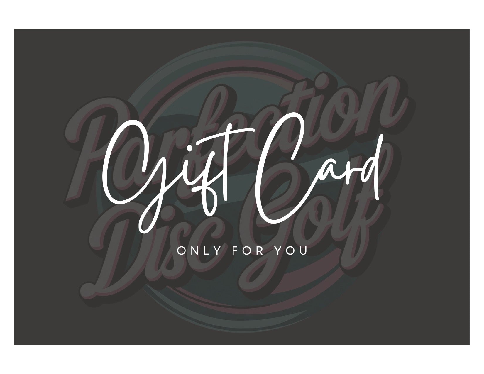 Parfection Disc Golf Gift Card