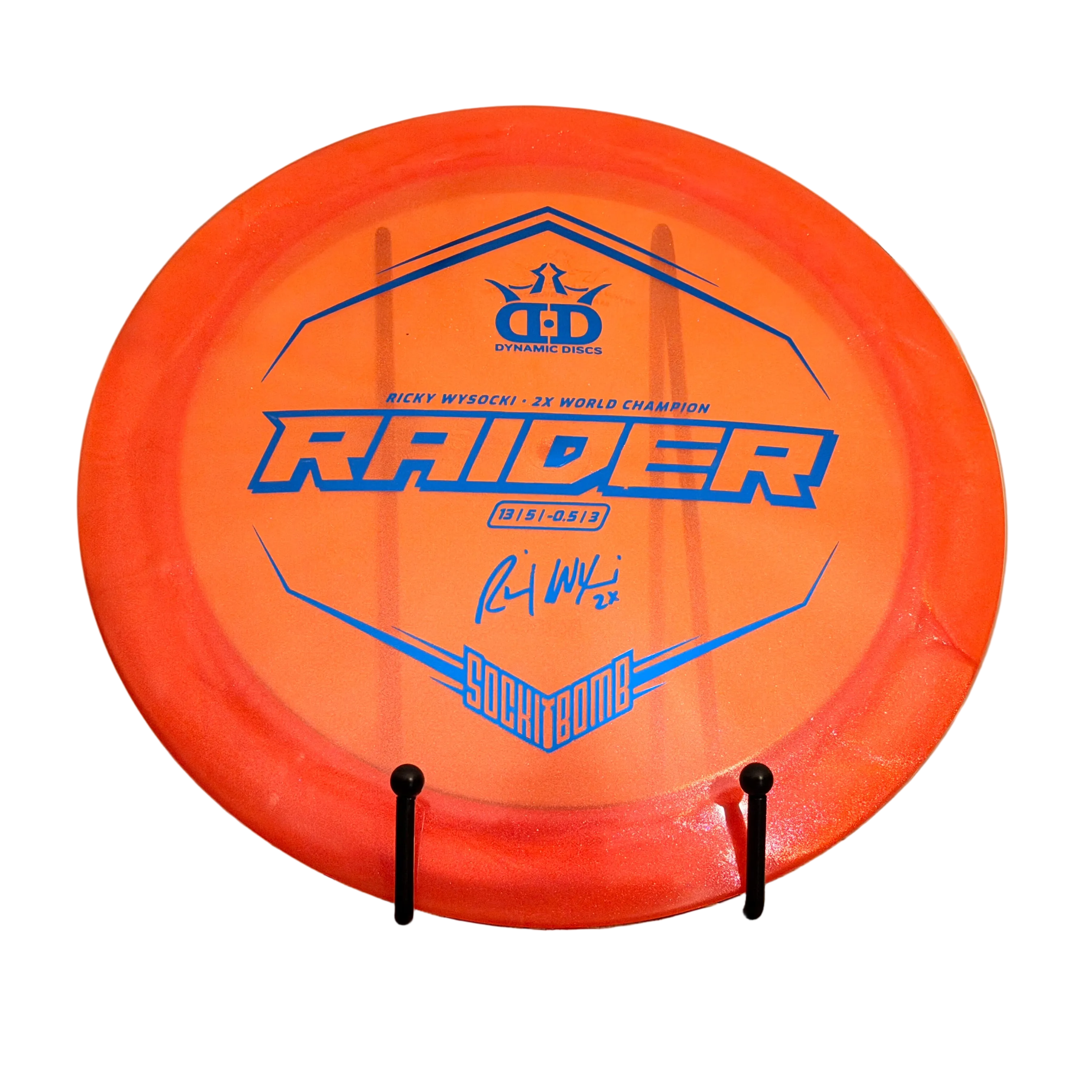 Ricky Wysocki Raider - Lucid Ice Glimmer Plastic