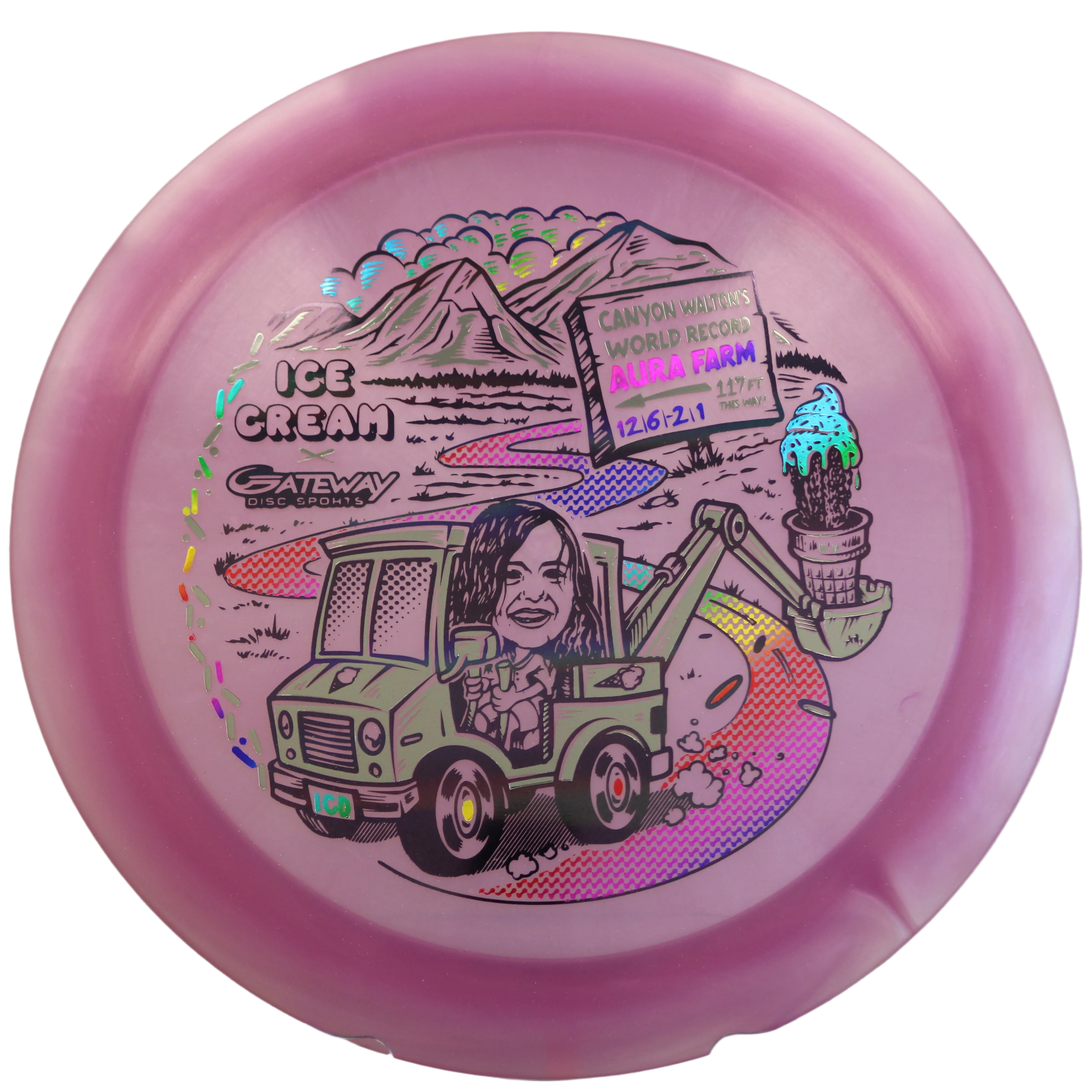 Ice Cream - Aura - Diamond Plastic