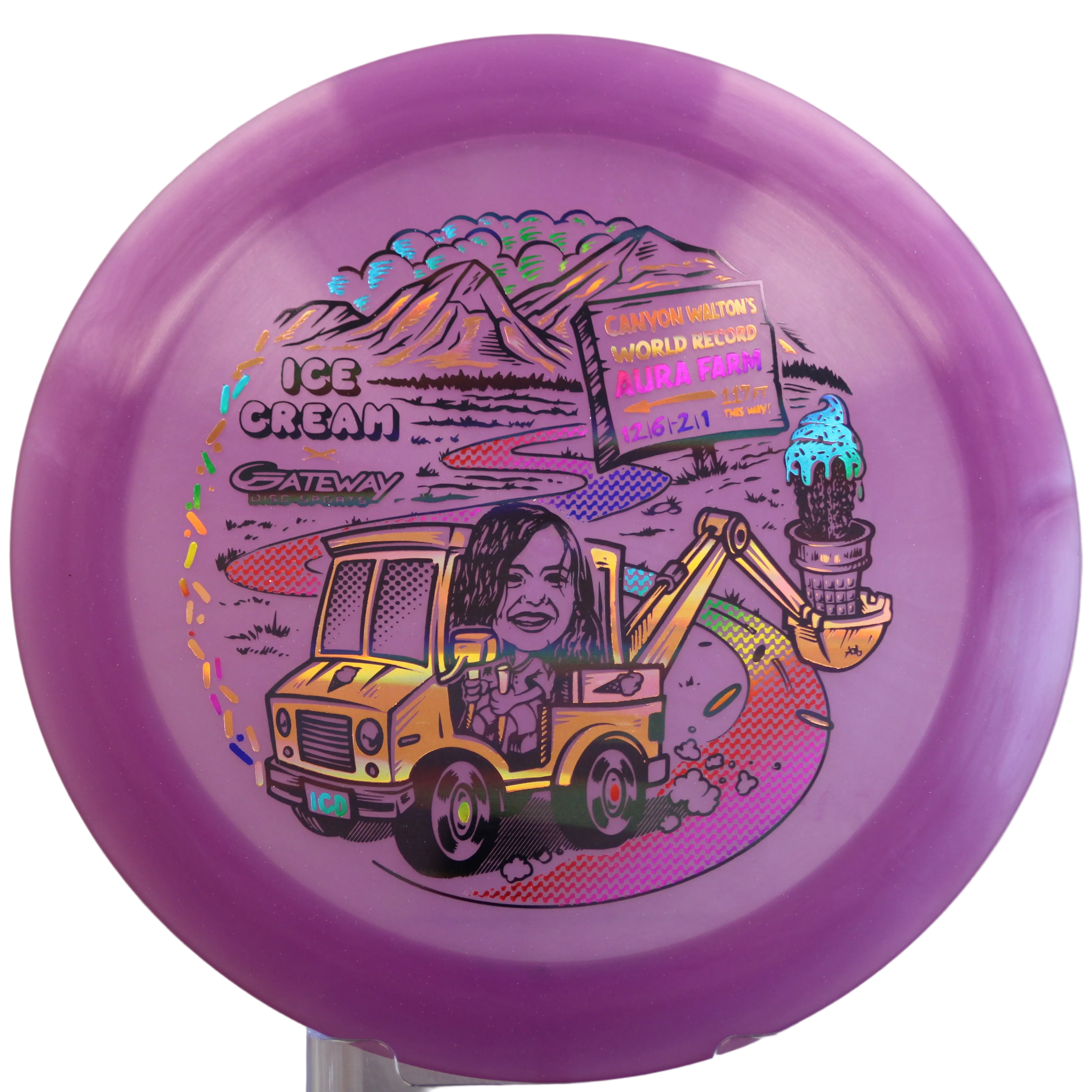 Ice Cream - Aura - Diamond Plastic