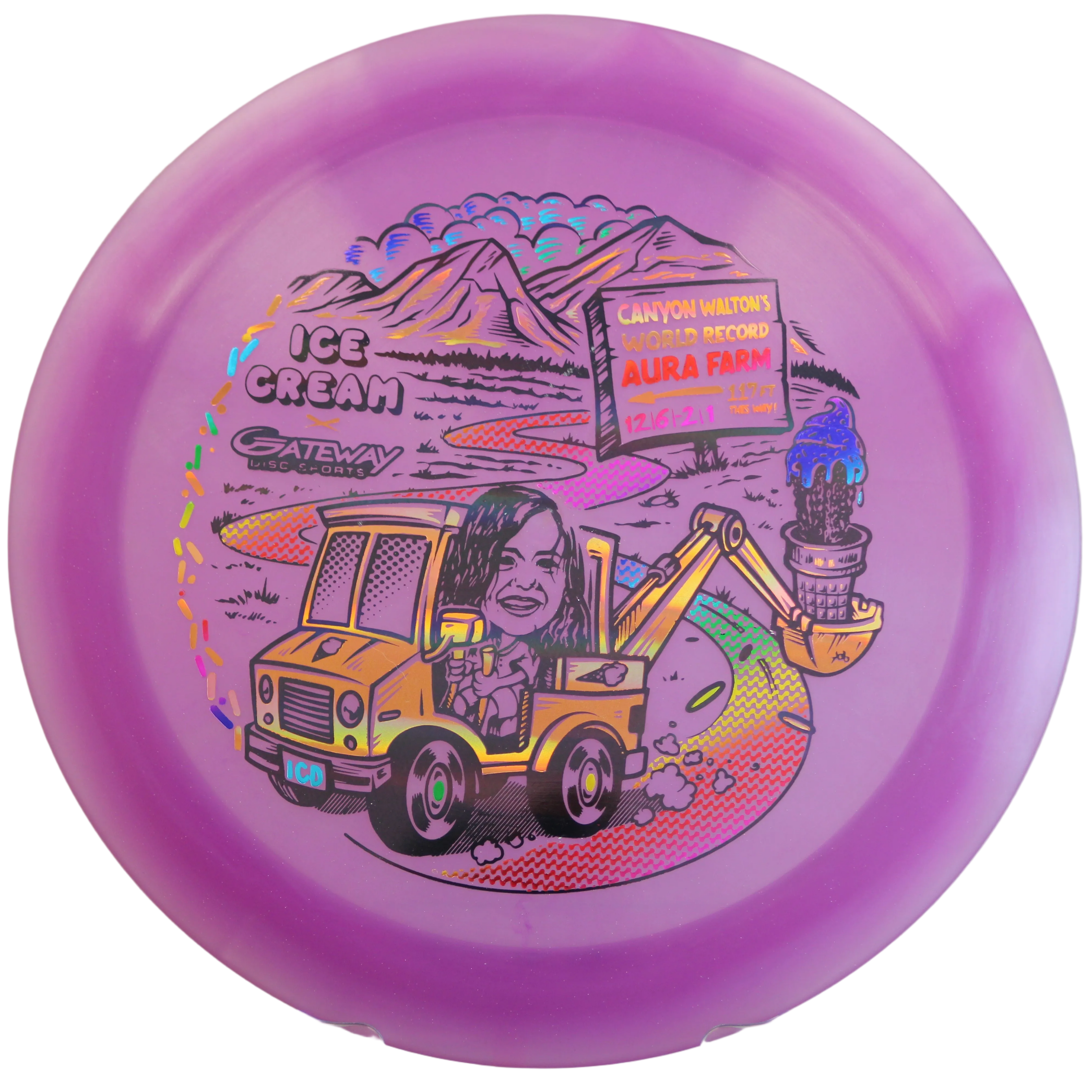 Ice Cream - Aura - Diamond Plastic