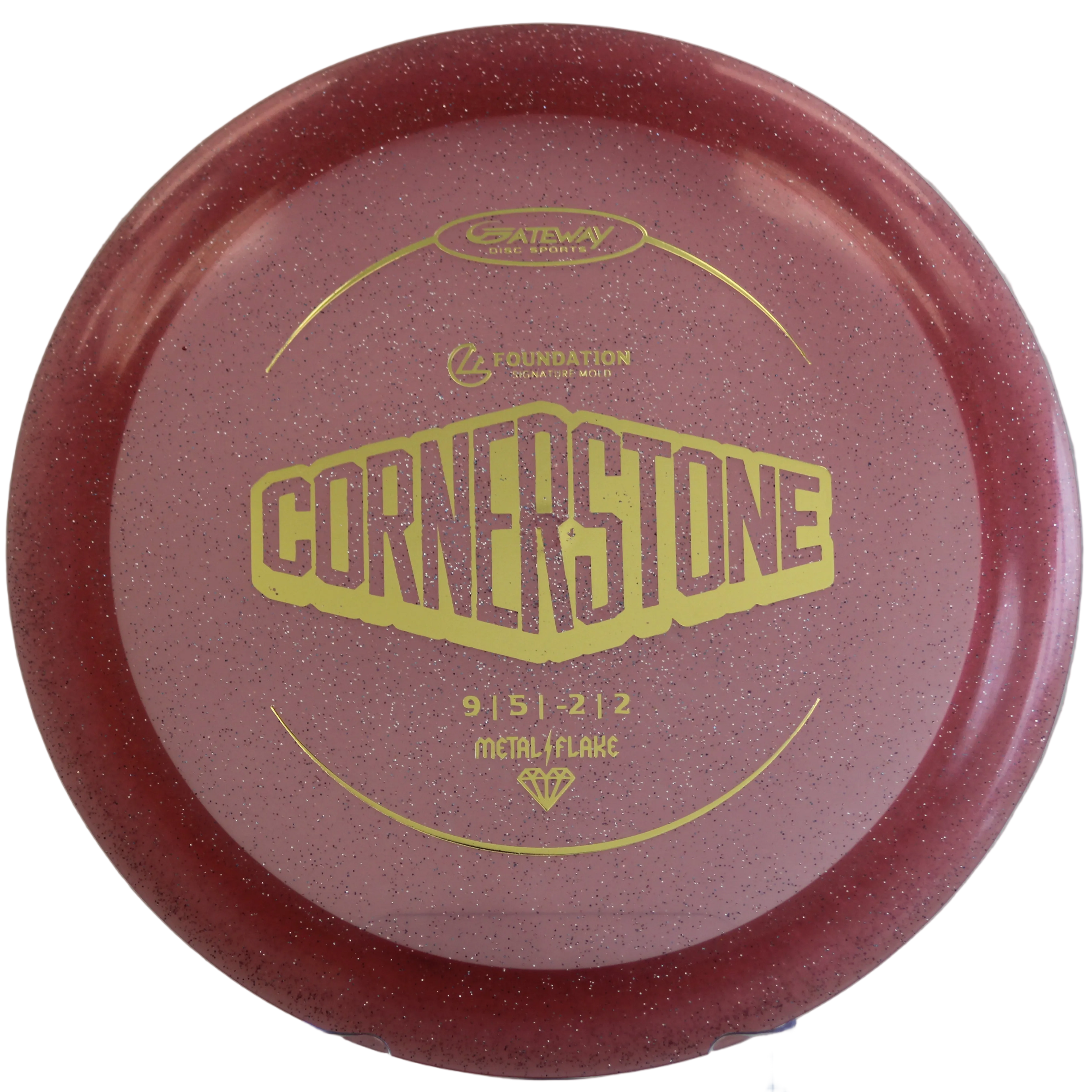 Cornerstone (Foundation Signature Mold) - Diamond Metal Flake Plastic