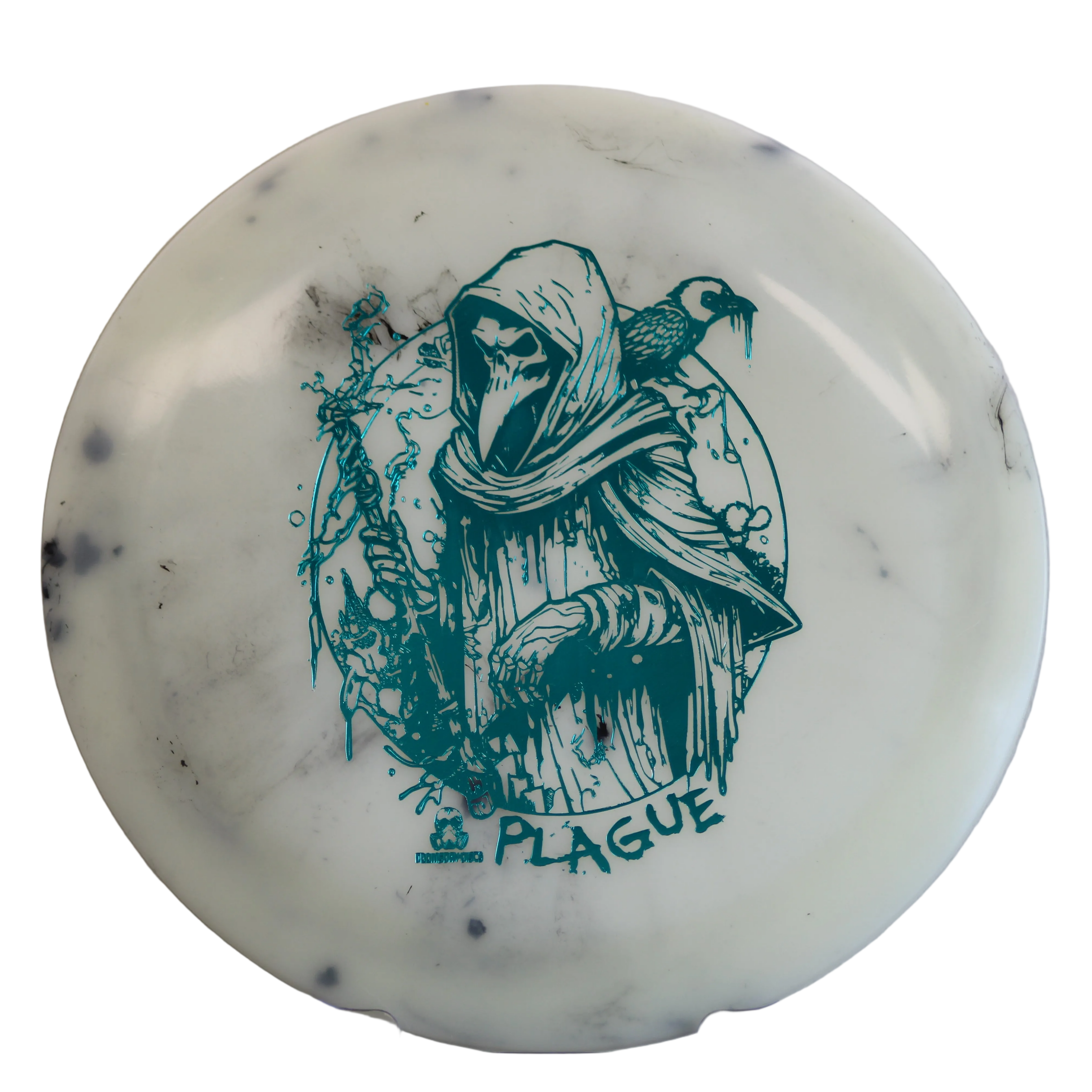 Plague in Radioactive Waste Plastic