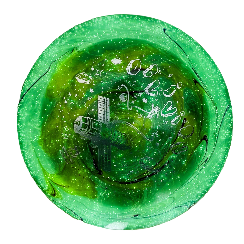 Emerald Orbit - Oblivion in Starfield Plastic (Glow)