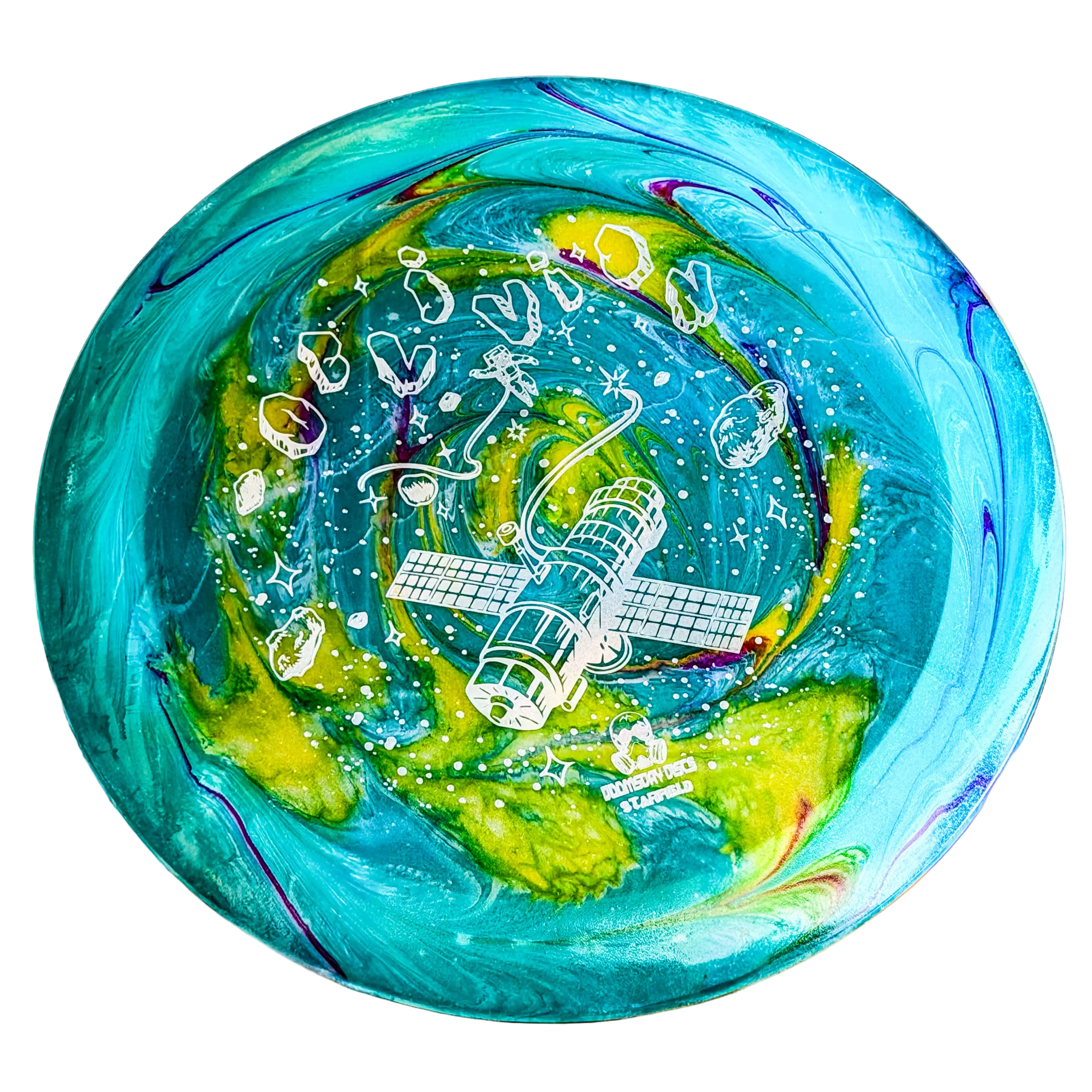 Emerald Orbit - Oblivion in Starfield Plastic (Glow)