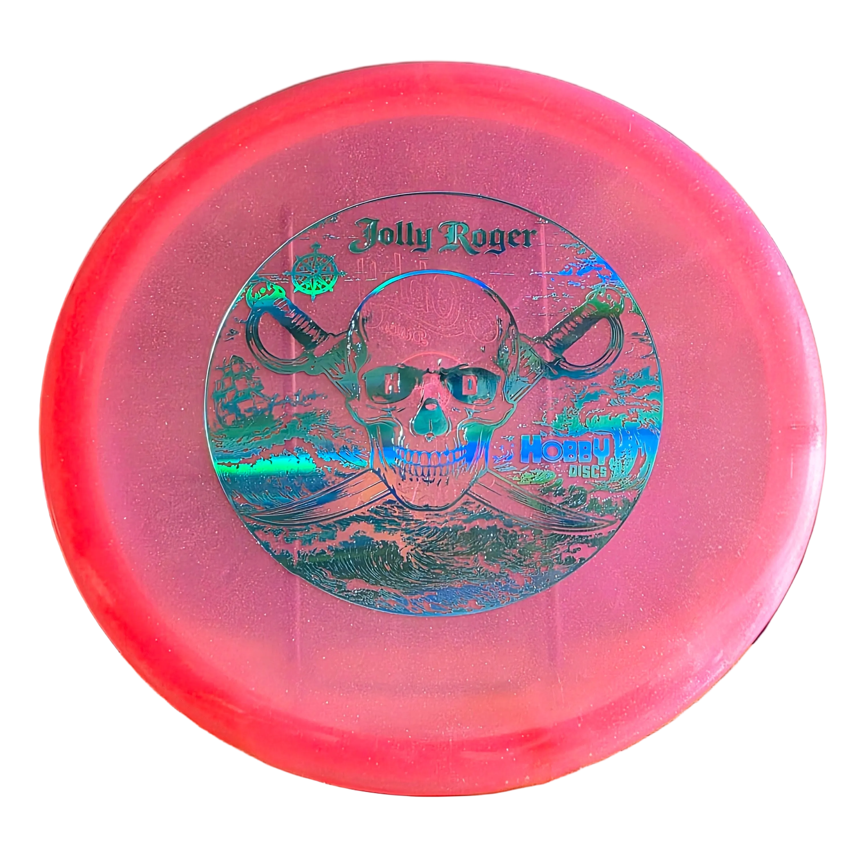 The Jolly Roger (Skull & Swords) - Diamond Metal Flake