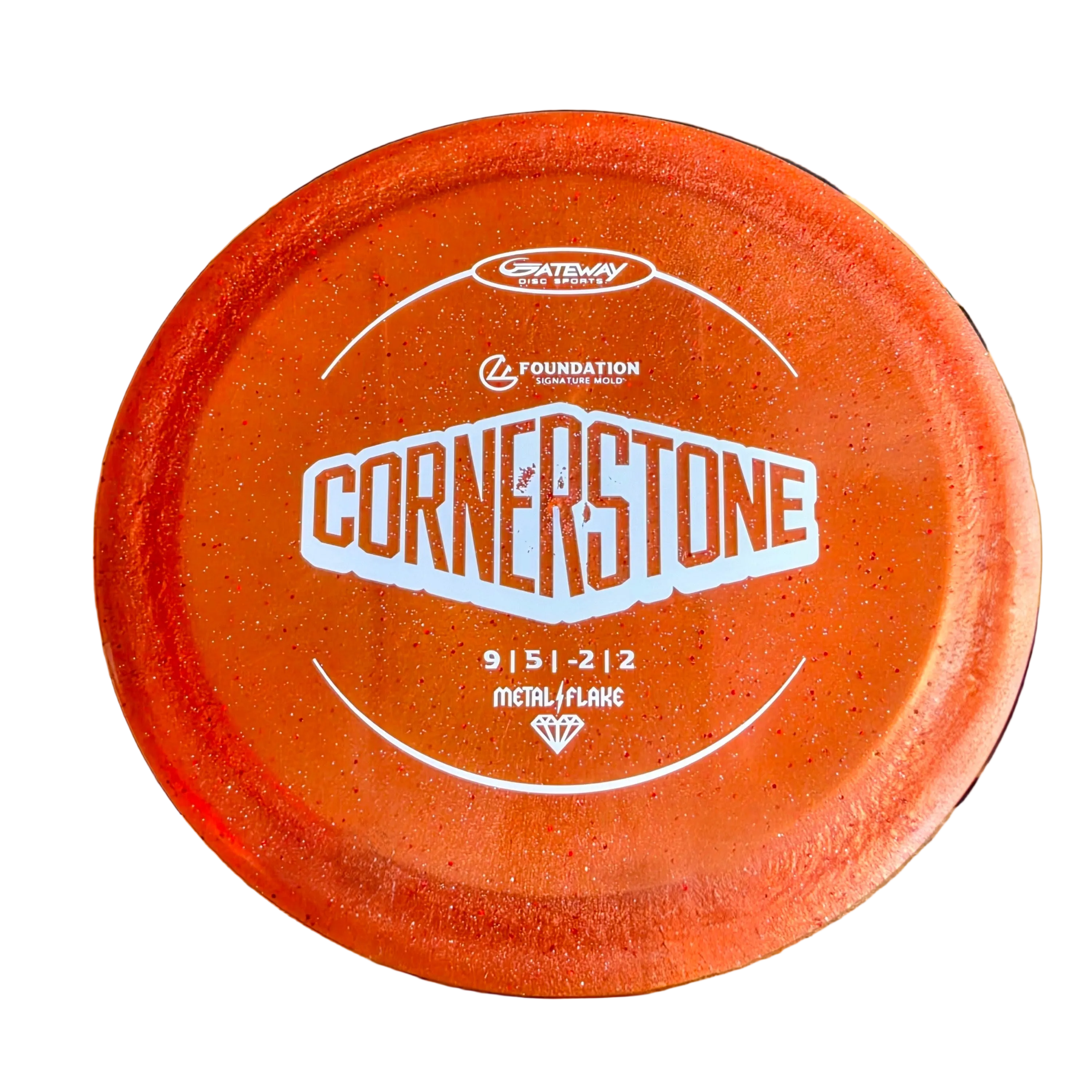 Cornerstone (Foundation Signature Mold) - Diamond Metal Flake Plastic