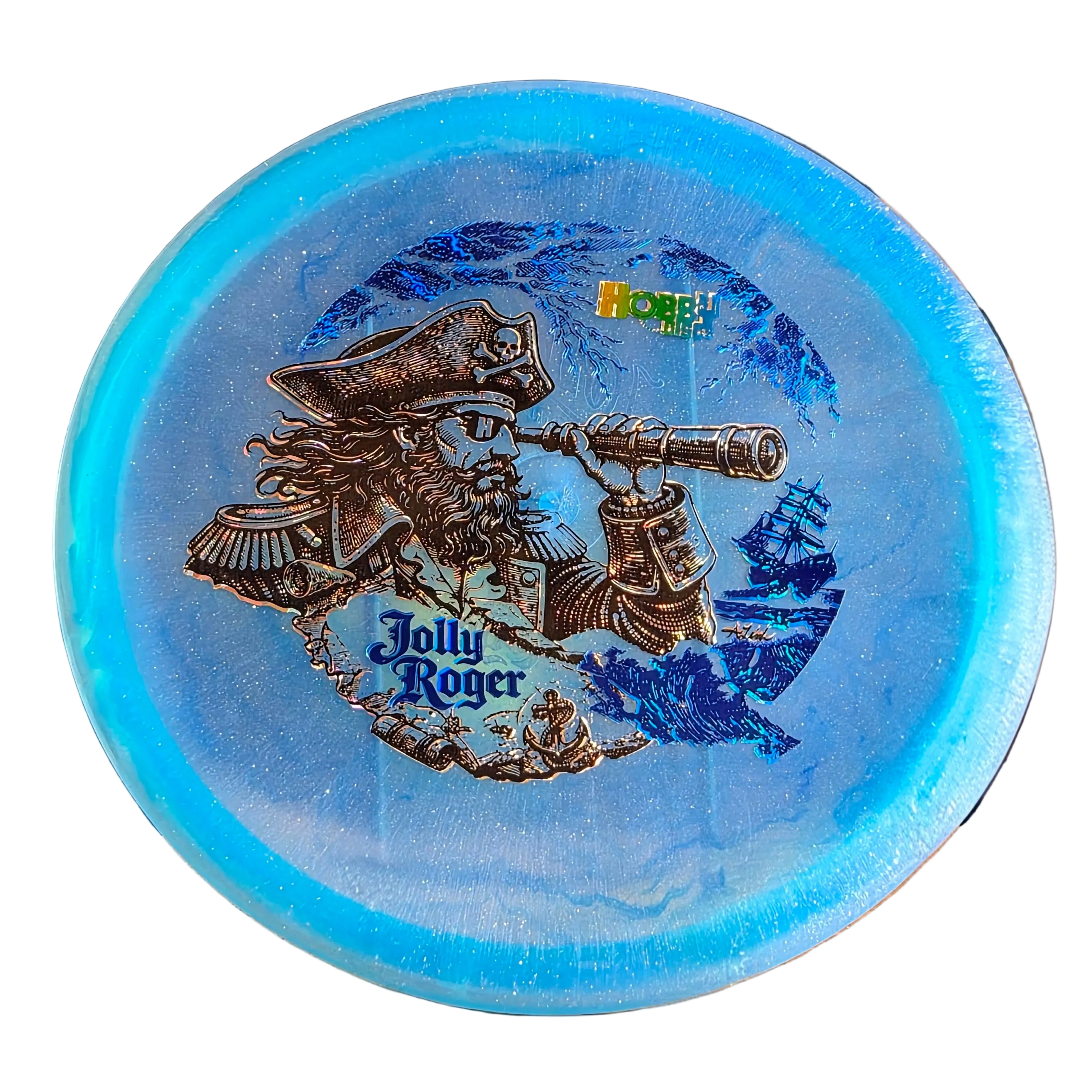 The Jolly Roger (Captain) - Diamond Metal Flake