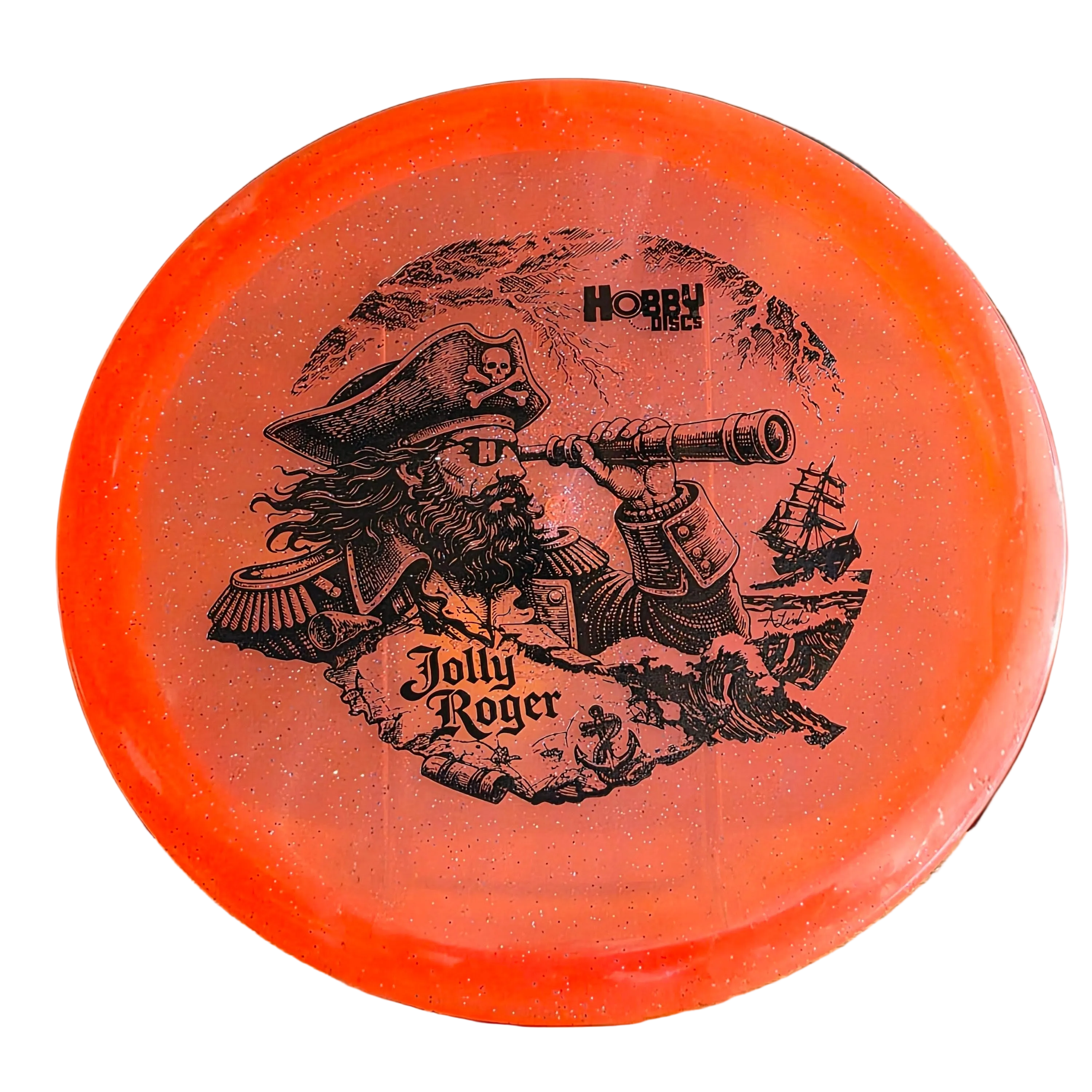 The Jolly Roger (Captain) - Diamond Metal Flake
