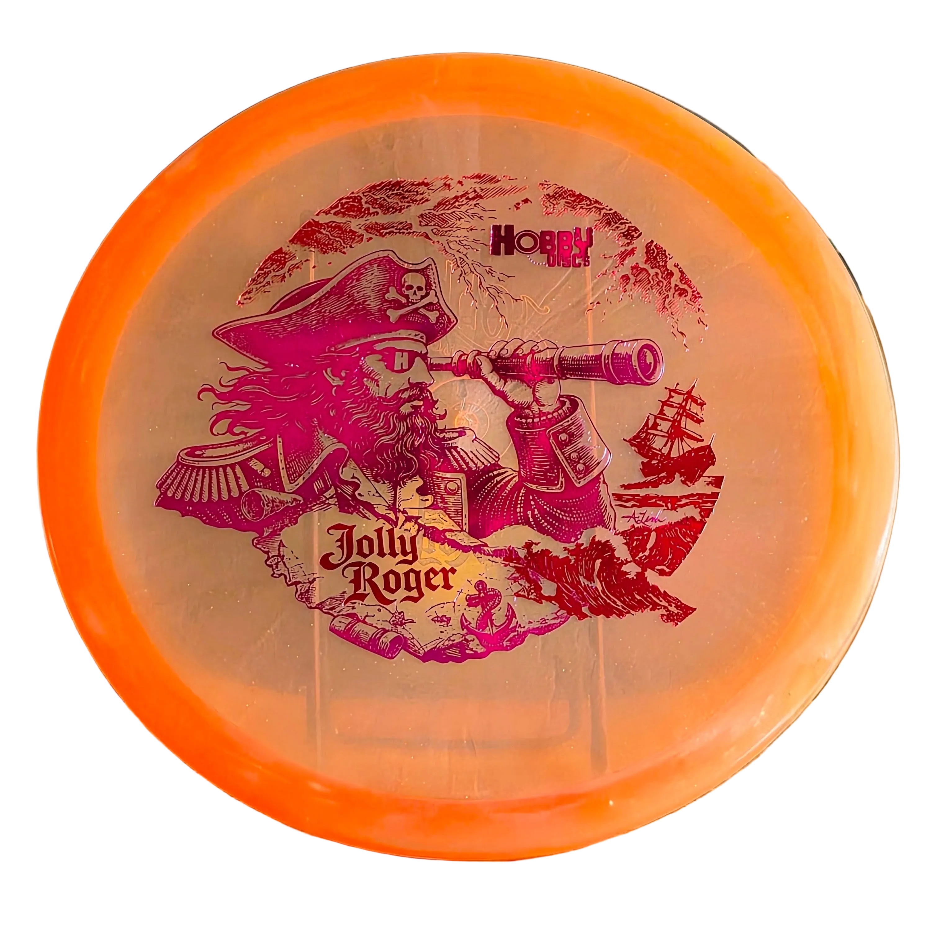 The Jolly Roger (Captain) - Diamond Metal Flake