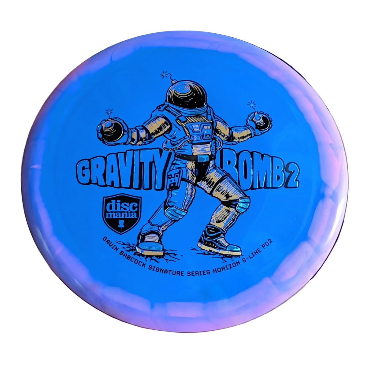 PD2 in Horizon S-Line Plastic "Gavin Babcock Gravity Bomb 2"