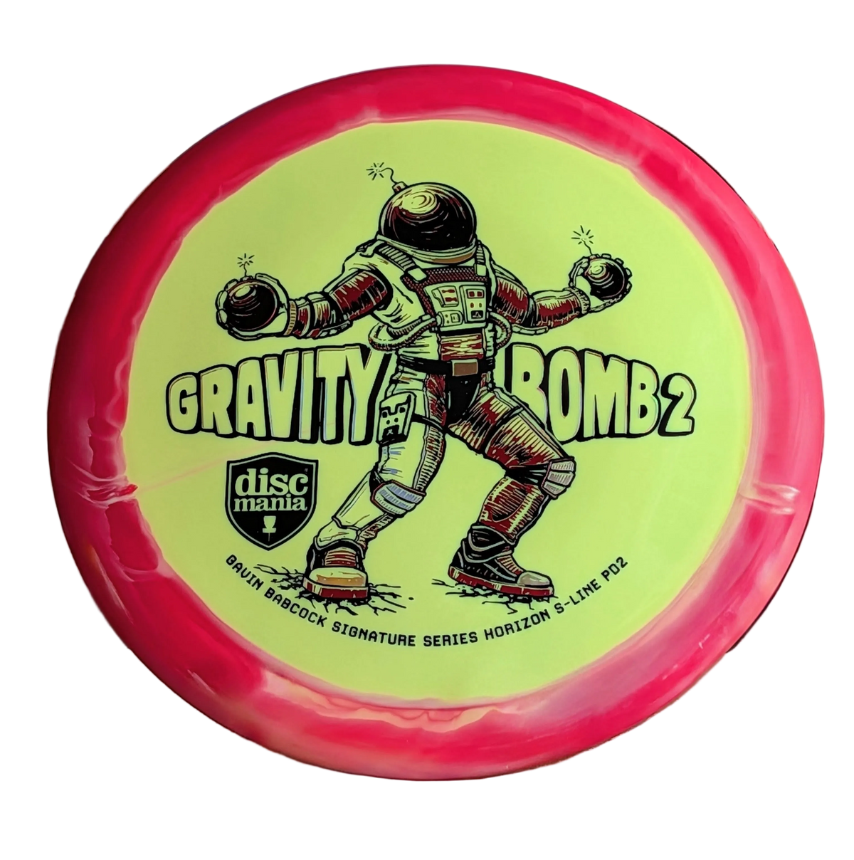 PD2 in Horizon S-Line Plastic "Gavin Babcock Gravity Bomb 2"