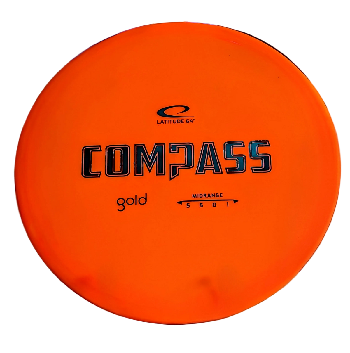 Compass in Gold Plastic